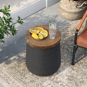 SUNBURY Mesa auxiliar pequeña para exteriores